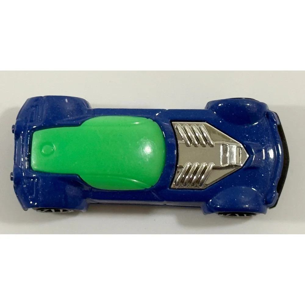 Hot Wheels Die-Cast Car Kids 1:64 Blue Green Futuristic Sports Car 36A